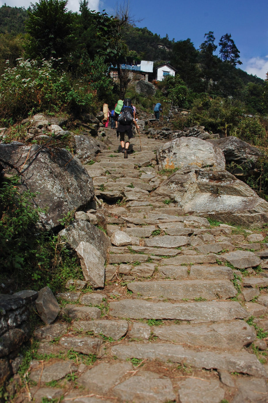 アンナプルナ 3,280段の石階段