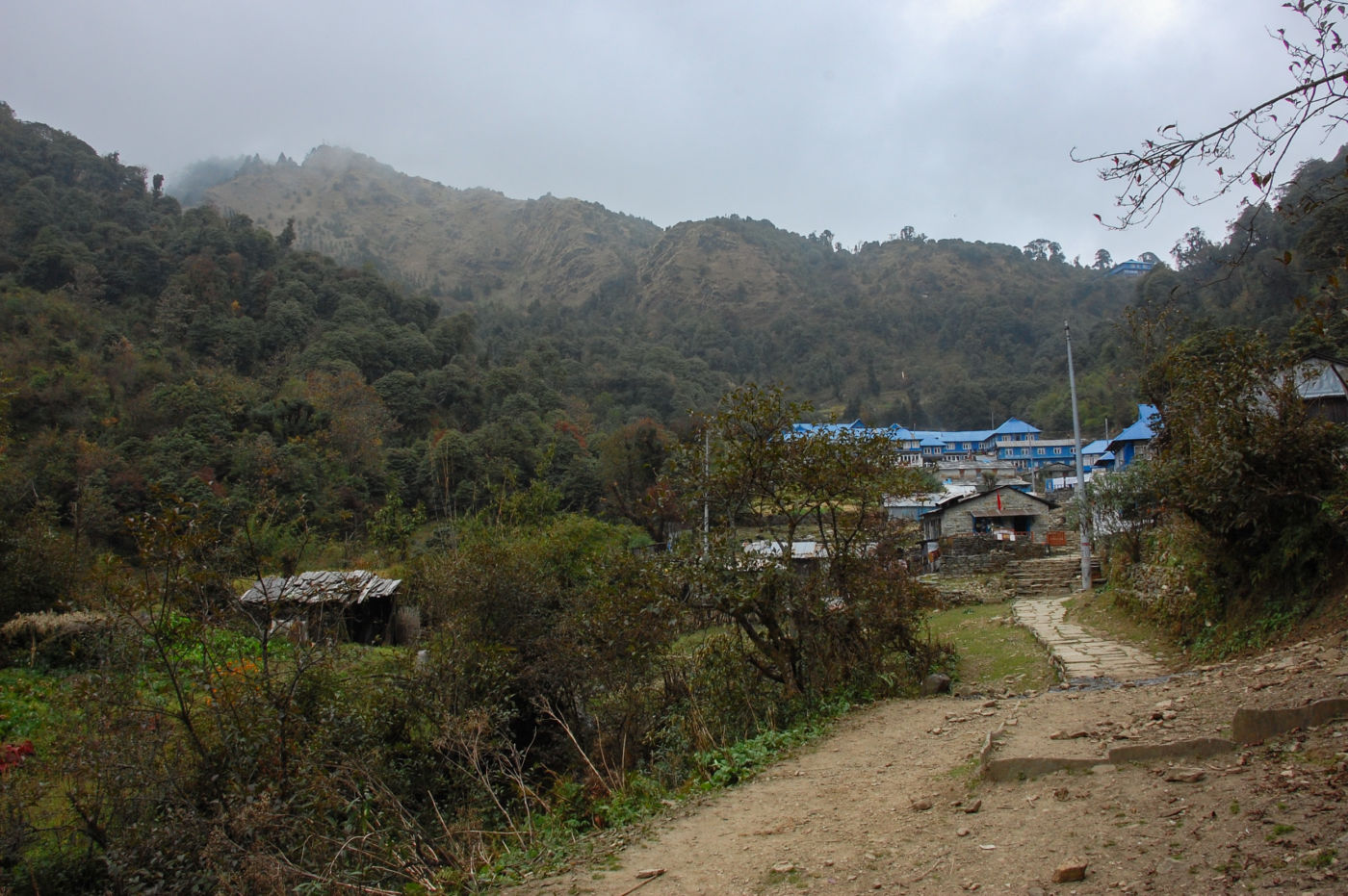 ゴレパニのロッジ