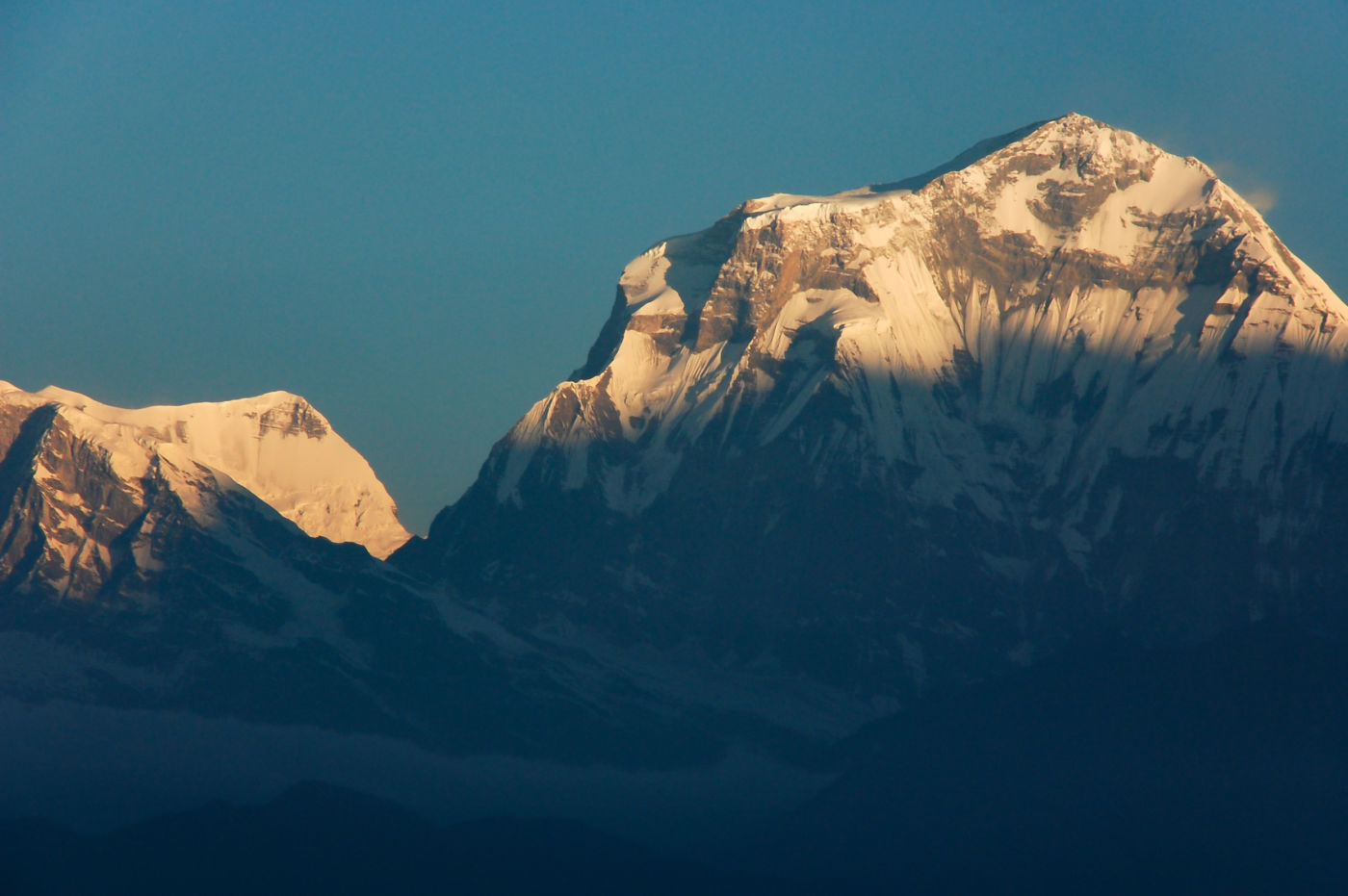 ダウラギリの南壁