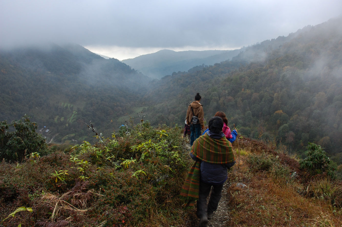 プーンヒル 下山