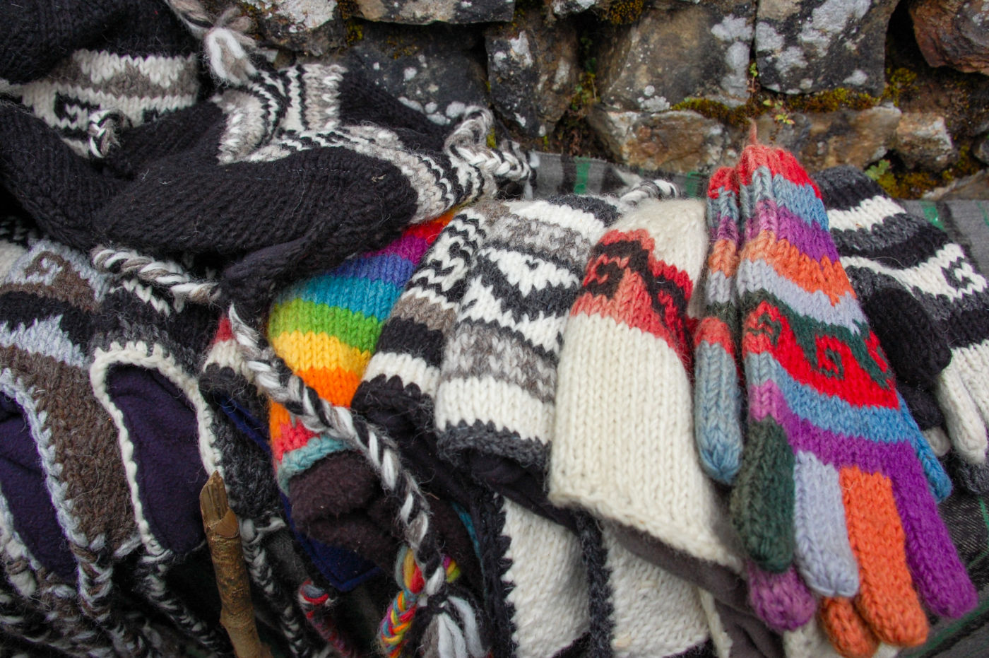 アンナプルナ ヤクウールの手袋やニット帽