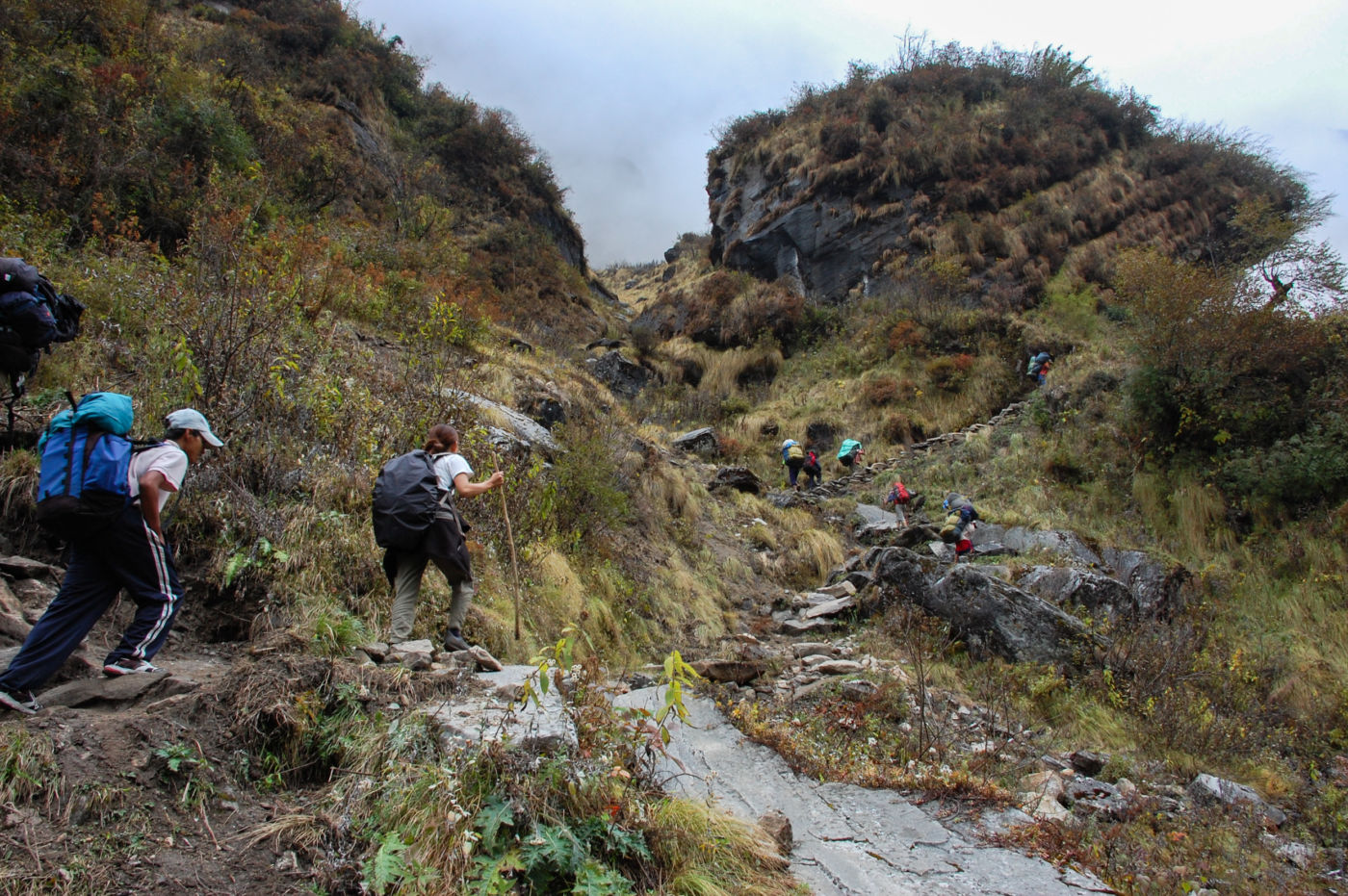 ドバンからデオラリへのトレッキングルート