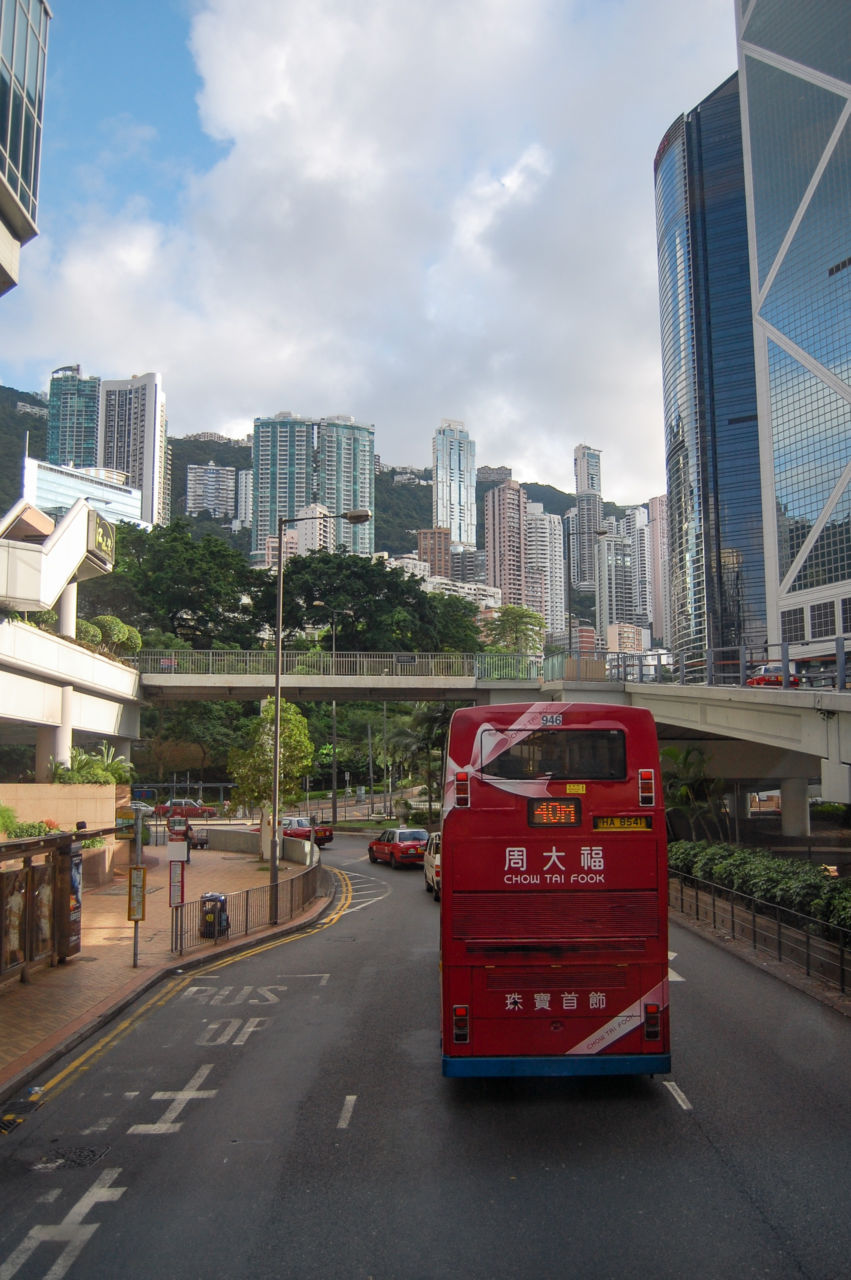 香港島のバス
