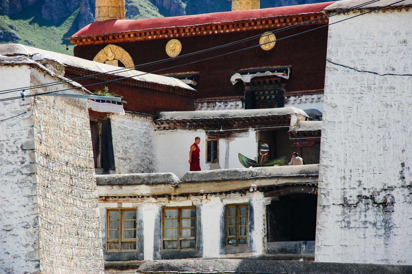 デプン寺 チベット僧